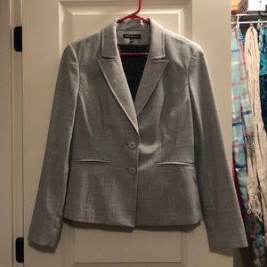 Gray blazer